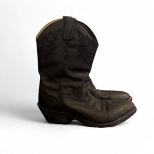 Laredo Men’s Size 11.5 EW Black Leather Cowboy Western Boots Style 68320